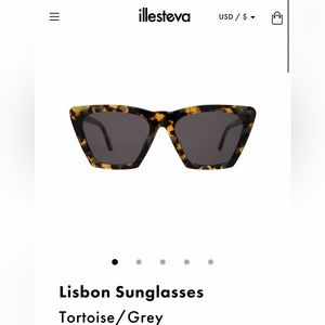 Illesteva Tortoise Lisbon Sunglasses